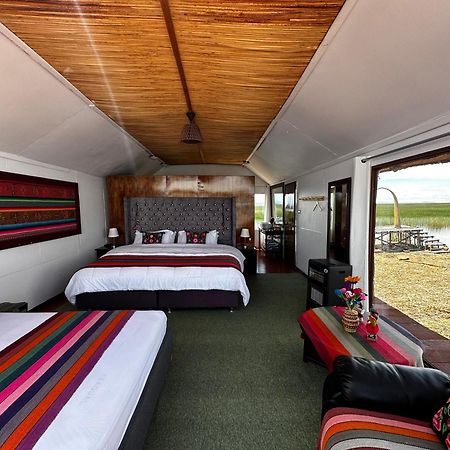 Uros Waliski Lodge Puno Exterior foto